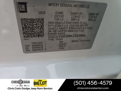 2019 Chevrolet Silverado 1500 LTZ