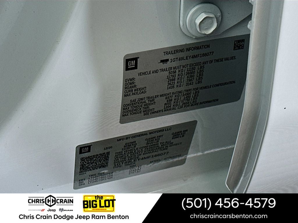 2021 GMC Sierra 2500HD 4WD Crew Cab Standard Bed