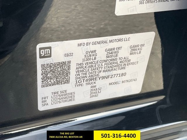 2022 GMC Sierra 2500HD 4WD Crew Cab Standard Bed Denali