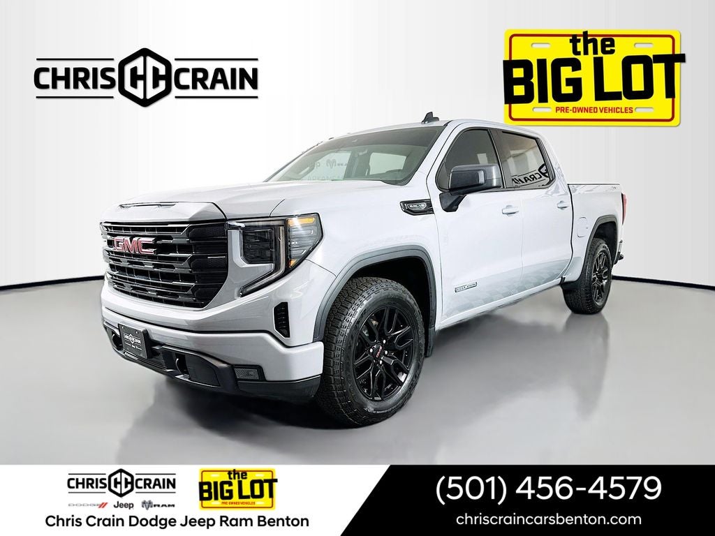 2024 GMC Sierra 1500 4WD Crew Cab Short Box Elevation with 3SB