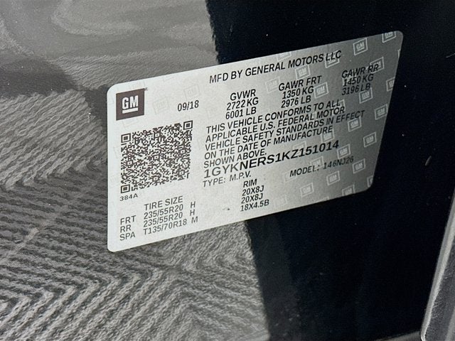 2019 Cadillac XT5 Premium Luxury