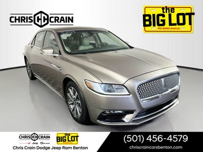 2018 Lincoln Continental Premiere