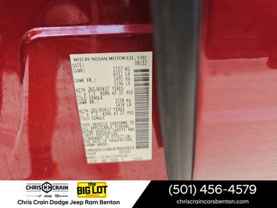 2022 Nissan Frontier Crew Cab SV 4x2