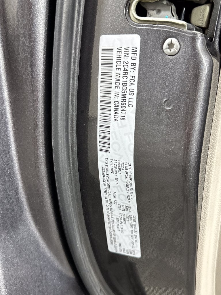 2021 Chrysler Pacifica Touring L