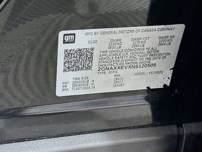 2022 Chevrolet Equinox AWD Premier