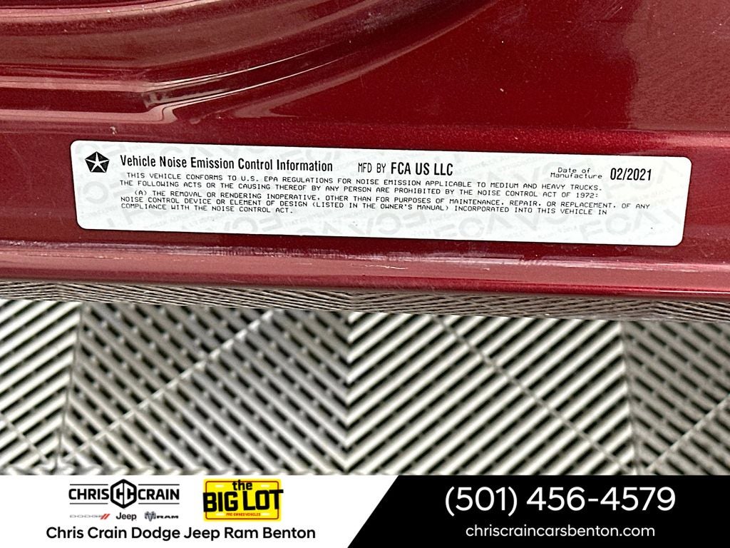 2021 RAM 3500 Tradesman Crew Cab 4x4 8' Box