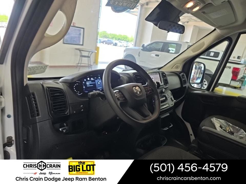 2025 RAM ProMaster 2500 Cargo Van Tradesman Low Roof 136' WB w/Pass Seat