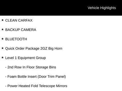 2024 RAM 2500 Big Horn Crew Cab 4x4 6'4' Box