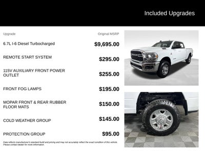 2022 RAM 2500 Big Horn Crew Cab 4x4 6'4' Box