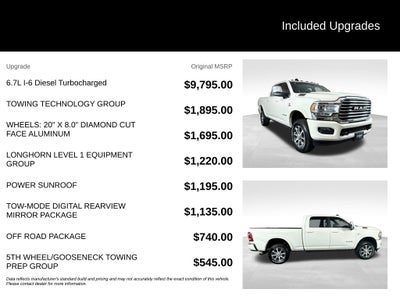 2024 RAM 2500 Limited Longhorn Crew Cab 4x4 6'4' Box