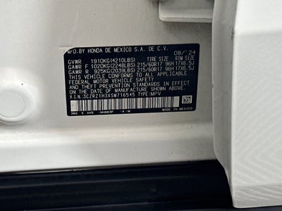2025 Honda HR-V 2WD LX