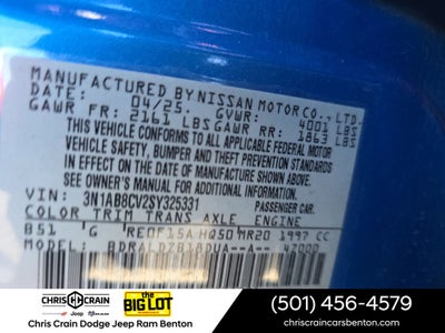 2025 Nissan Sentra SV