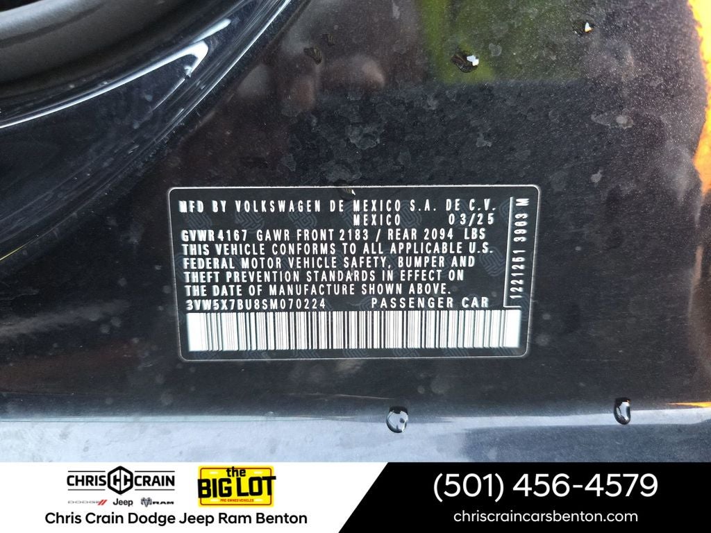 2025 Volkswagen Jetta 1.5T S