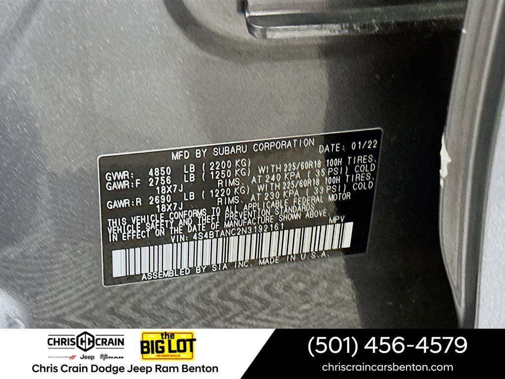 2022 Subaru Outback Limited