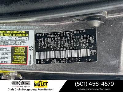 2020 Toyota Camry LE AWD