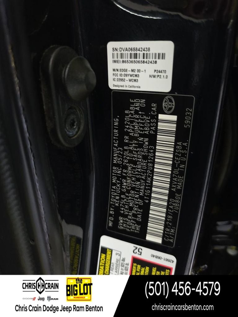 2023 Toyota Camry SE