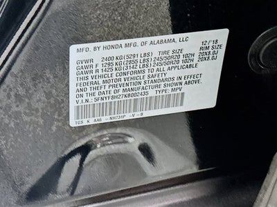 2019 Honda Passport Sport