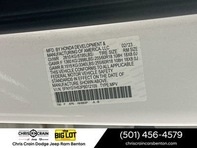 2023 Honda Pilot AWD EX-L 7 Passenger