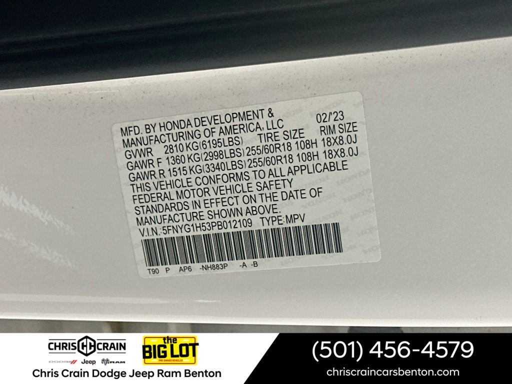 2023 Honda Pilot AWD EX-L 7 Passenger