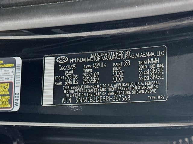 2024 Hyundai TUCSON SEL