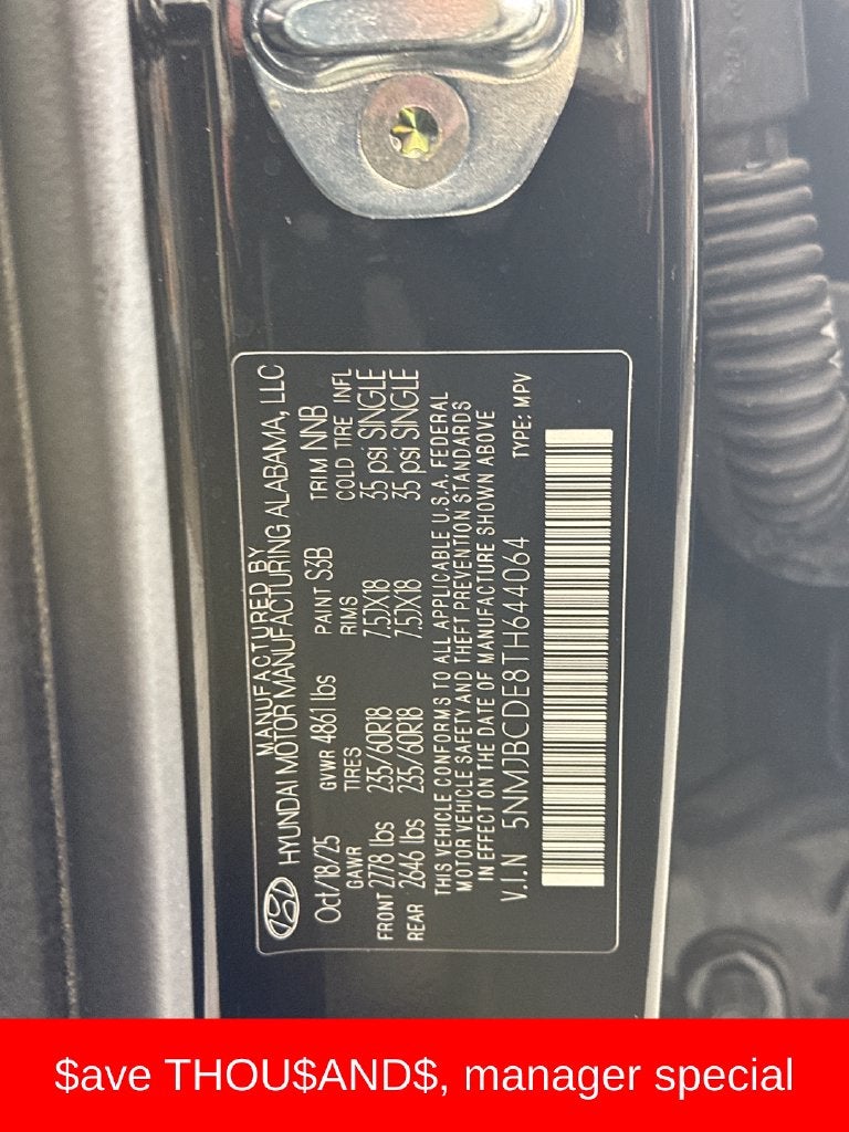 2026 Hyundai TUCSON SEL