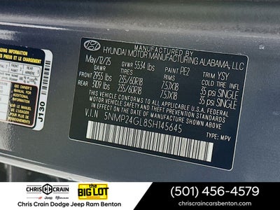 2025 Hyundai SANTA FE SEL