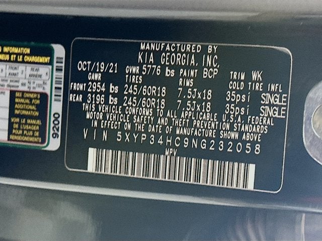 2022 Kia Telluride EX