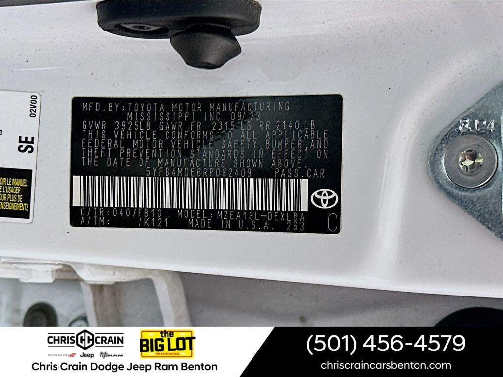 2024 Toyota Corolla LE