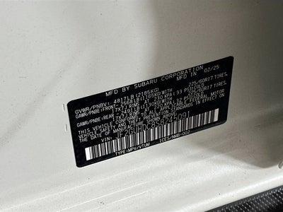 2025 Subaru Crosstrek Premium