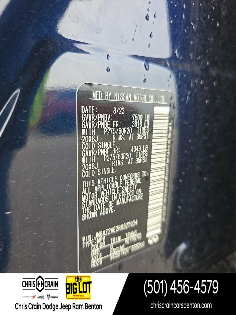 2024 INFINITI QX80 LUXE