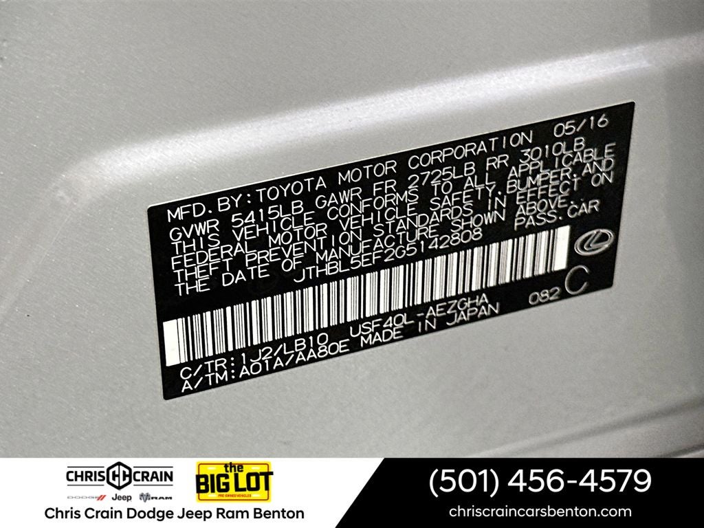 2016 Lexus LS 460 460