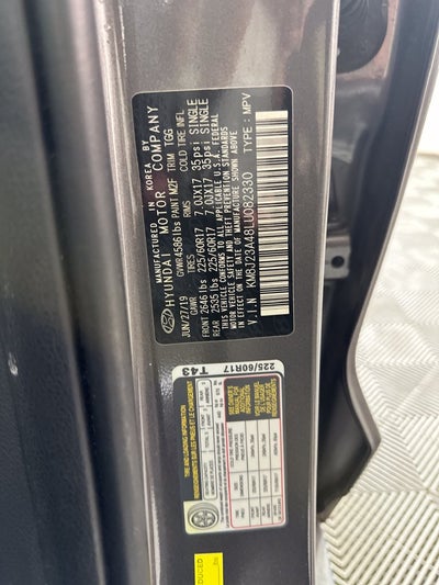 2020 Hyundai TUCSON SE