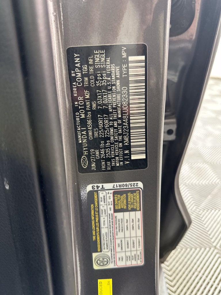 2020 Hyundai TUCSON SE