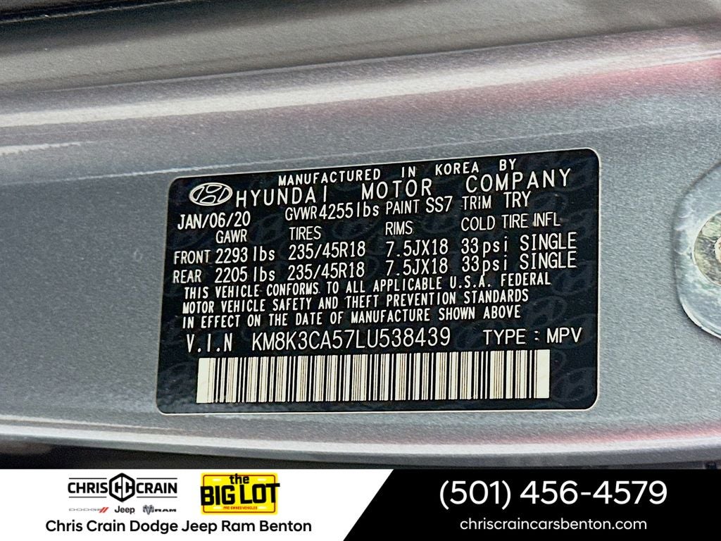 2020 Hyundai KONA Limited