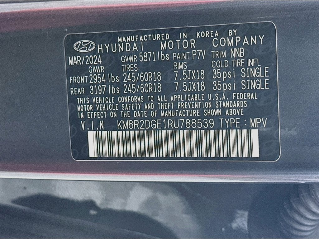 2024 Hyundai PALISADE SEL