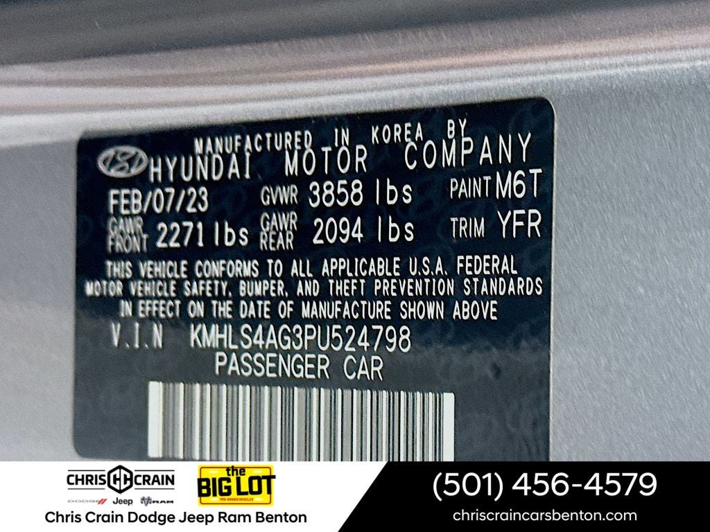 2023 Hyundai ELANTRA SEL