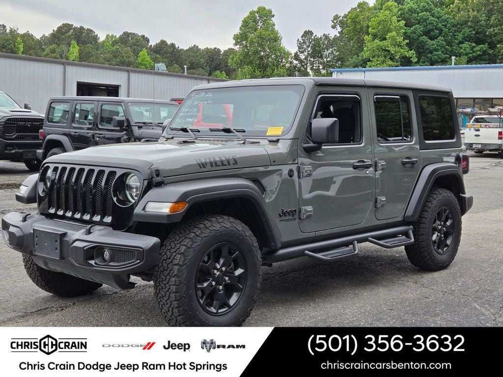 2021 Jeep Wrangler Unlimited Willys 4x4