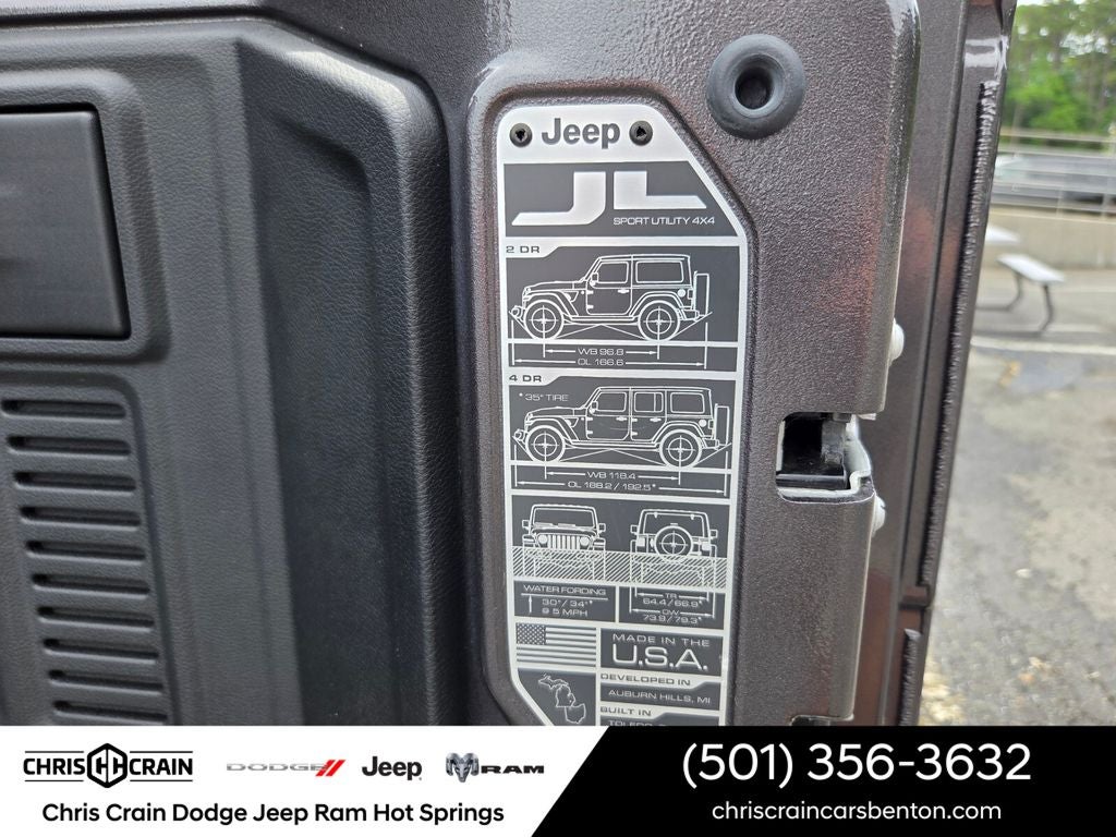 2025 Jeep Wrangler 2-Door Sport 4x4