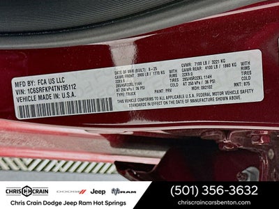 2026 RAM 1500 Tungsten