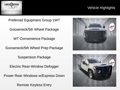2023 Chevrolet Silverado 3500HD 4WD Crew Cab Long Bed WT