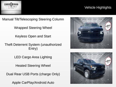 2026 Chevrolet Silverado 1500 4WD Crew Cab Short Bed RST