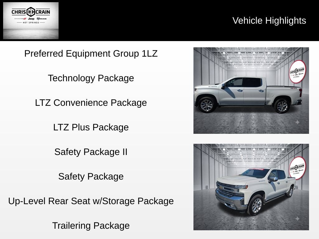 2021 Chevrolet Silverado 1500 4WD Crew Cab Short Bed LTZ
