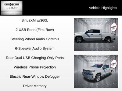 2021 Chevrolet Silverado 1500 4WD Crew Cab Short Bed LTZ
