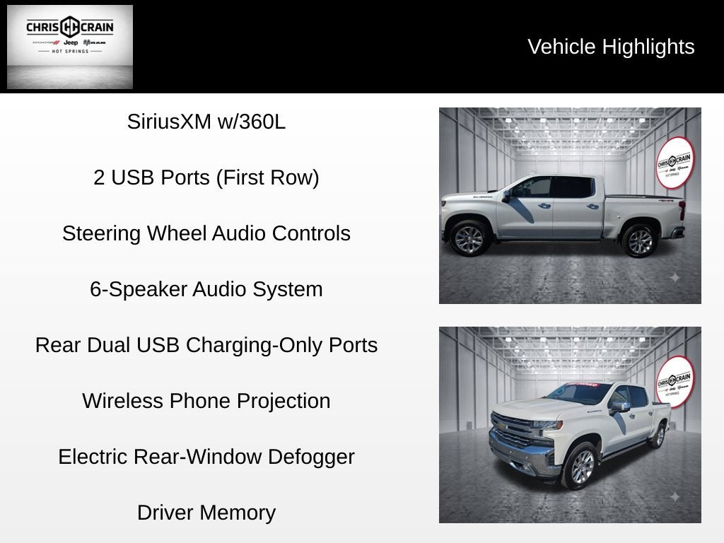 2021 Chevrolet Silverado 1500 4WD Crew Cab Short Bed LTZ