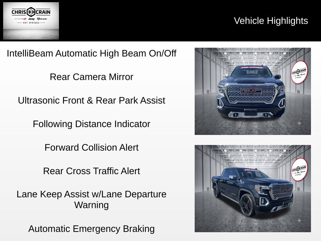 2020 GMC Sierra 1500 4WD Crew Cab Short Box Denali