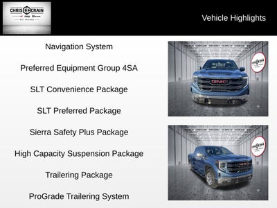 2024 GMC Sierra 1500 4WD Crew Cab Short Box SLT
