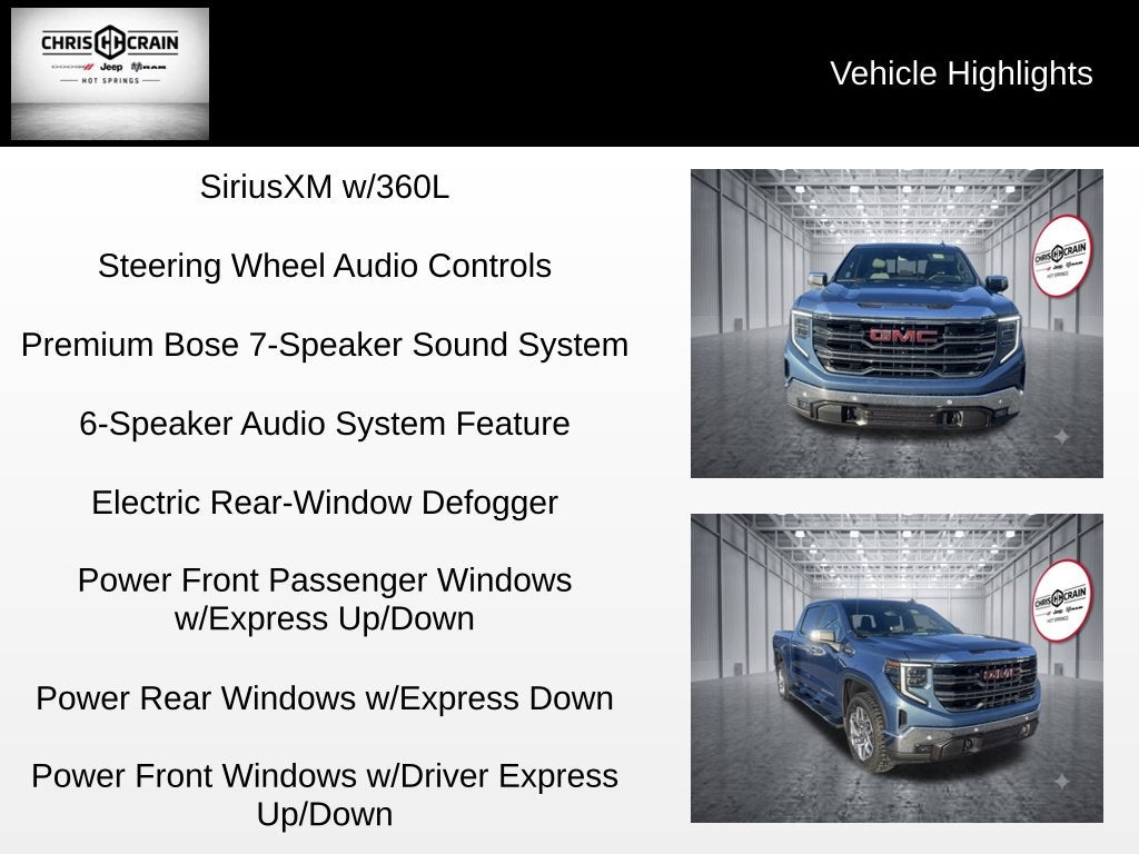 2024 GMC Sierra 1500 4WD Crew Cab Short Box SLT