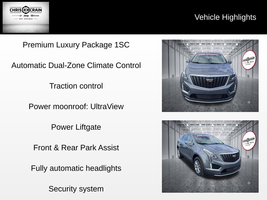 2022 Cadillac XT5 FWD Premium Luxury