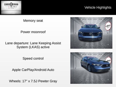 2023 Honda Accord Hybrid EX-L