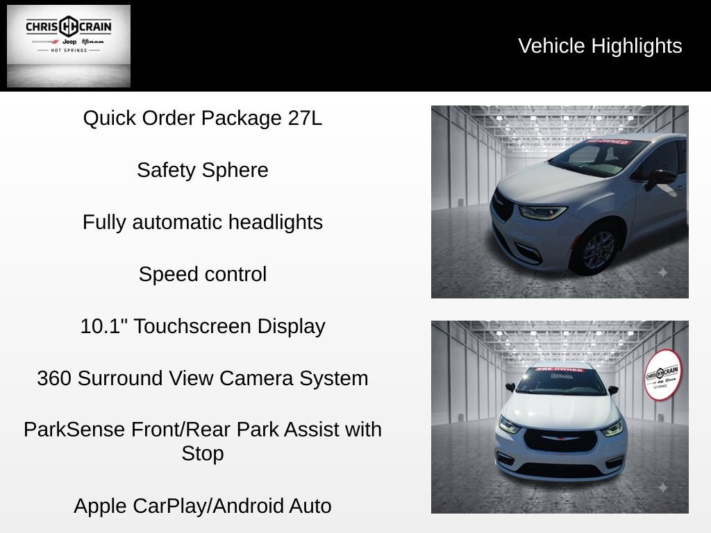 2026 Chrysler Pacifica Select